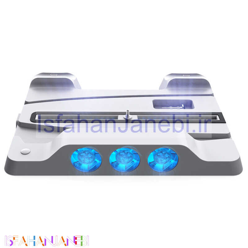اصفهان جانبی-فن خنک کننده و شارژر دسته بازی PS5 دابی TP5-1507