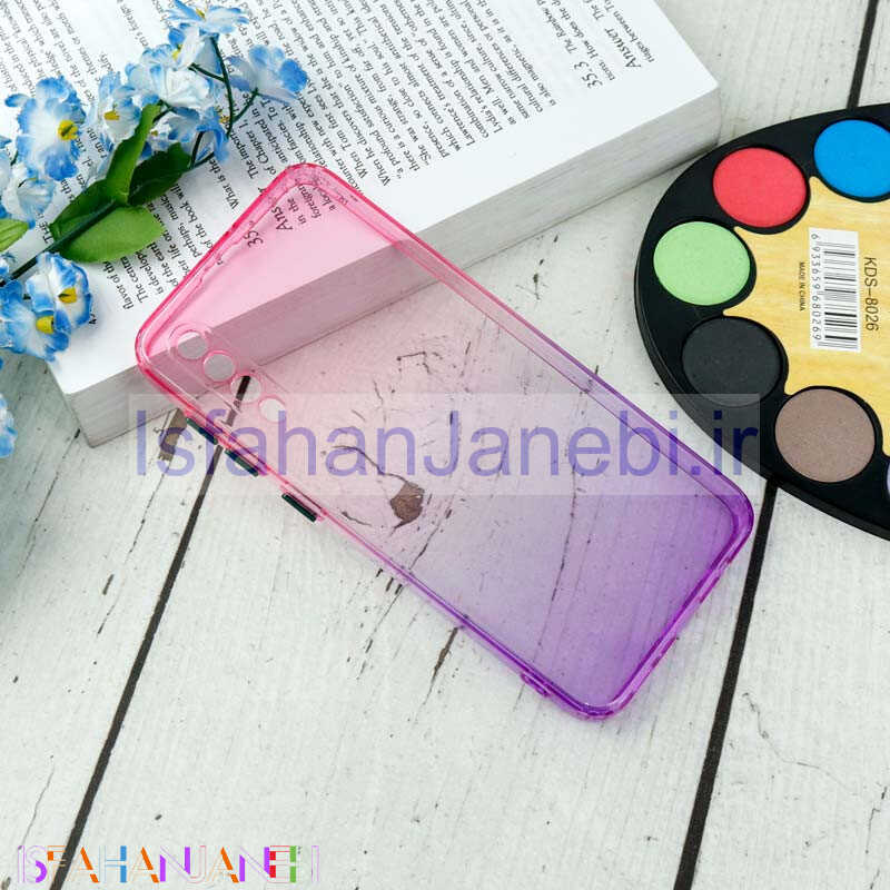 اصفهان جانبی-قاب آبرنگی دور رنگی محافظ لنزدار Samsung Galaxy A30s/A50s