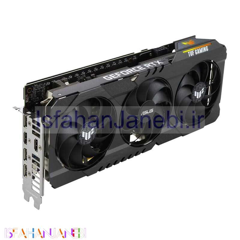 اصفهان جانبی-کارت گرافیک ASUS TUF GeForce RTX3060 Edition O12G GDDR6 192Bit
