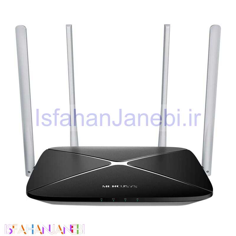 اصفهان جانبی-روتر 4 آنتن Mercusys Dual Band AC12