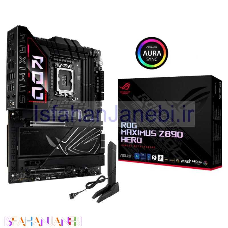اصفهان جانبی-مادربرد ایسوس ROG MAXIMUS Z890 HERO DDR5