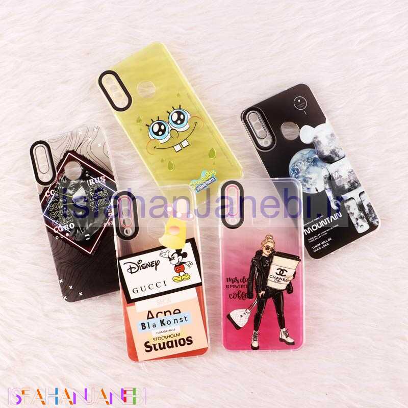 اصفهان جانبی-قاب ژله ای فانتزی محافظ لنزدار Samsung Galaxy A20s