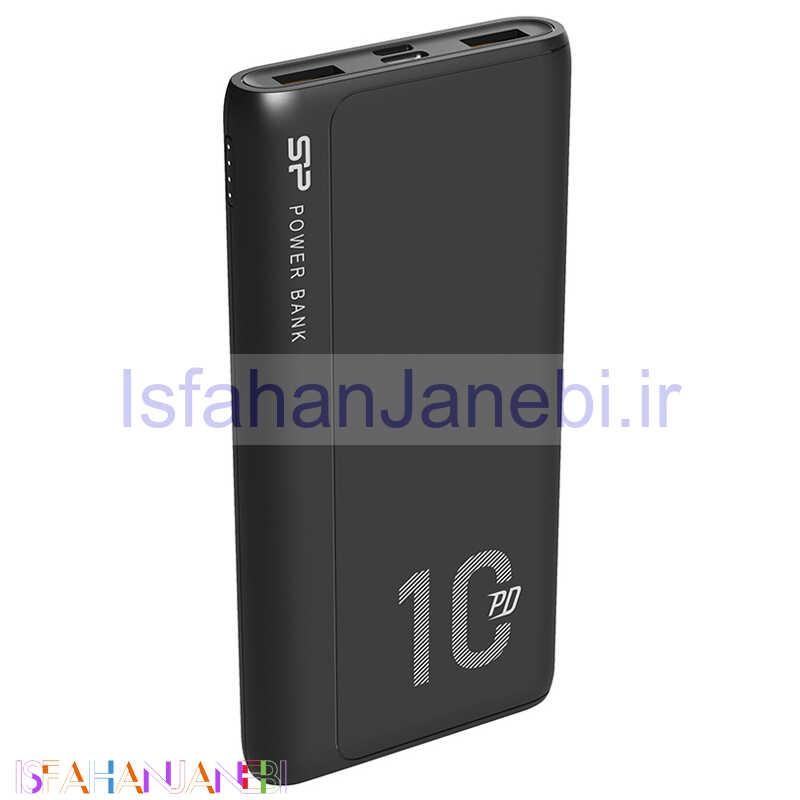 اصفهان جانبی-پاور بانک فست شارژ 10000 سیلیکون پاور Silicon Power QP15 QC3 PD 18W