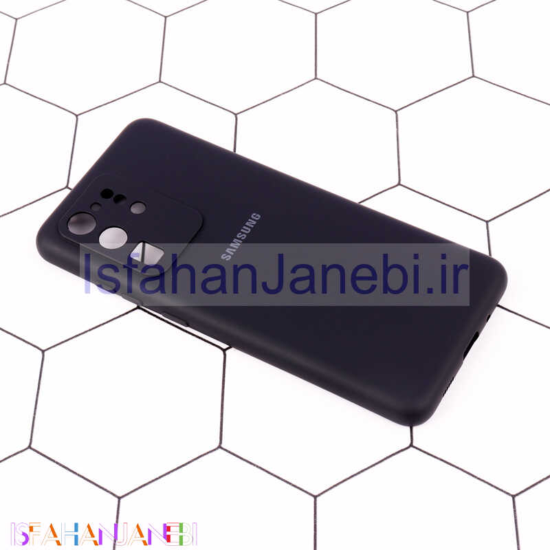 اصفهان جانبی-قاب محافظ لنزدار سیلیکونی Highcopy سامسونگ Samsung Galaxy S20 Ultra مشکی