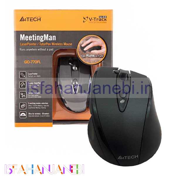 اصفهان جانبی-موس بی سیم ایفورتک A4TECH G10-770FL