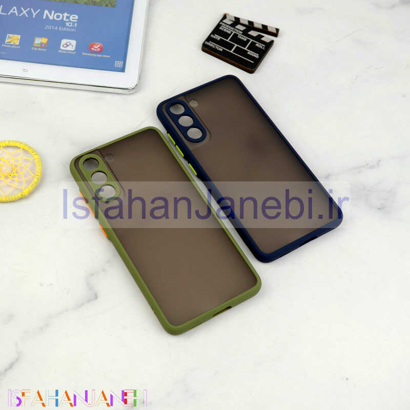 اصفهان جانبی-قاب PC مات محافظ لنز دار Samsung Galaxy S21 FE 5G