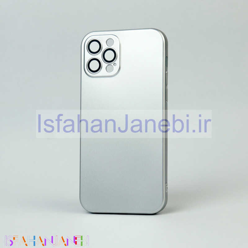 اصفهان جانبی-قاب براق محافظ لنز شیشه ای iPhone 12 Pro