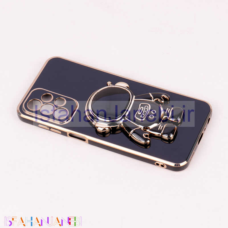 اصفهان جانبی-قاب براق My Case استند آدمکی محافظ لنزدار Samsung Galaxy A23