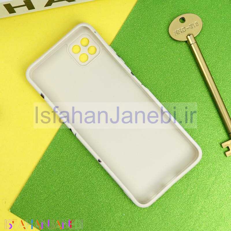 اصفهان جانبی-قاب سیلیکونی محافظ لنزدار طرح قلب Samsung Galaxy A22 5G