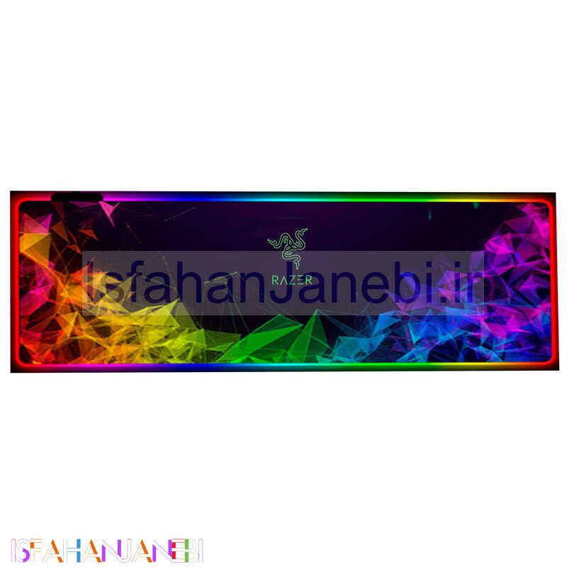 اصفهان جانبی-پد موس گیمینگ طرحدار Razer Tgeo 90*40cm