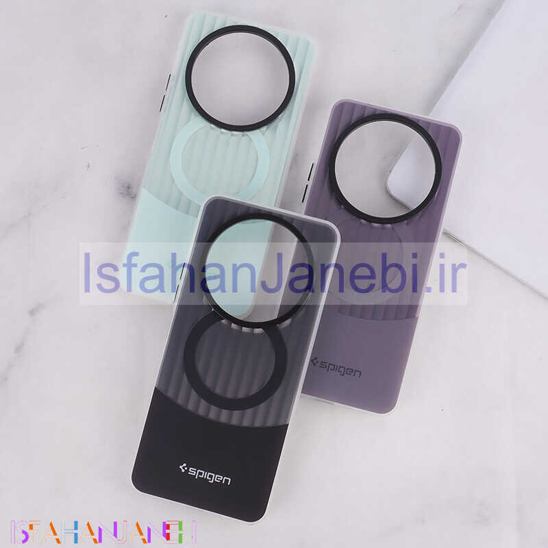 اصفهان جانبی-قاب Spigen 3D شیائومی Redmi A3 / A3X کرکره ای طرح مگ سیف