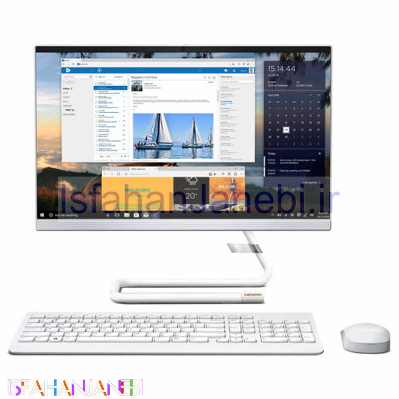 اصفهان جانبی-آل این وان Lenovo IdeaCentre A340 Core i3 (10110U) 8GB 1TB+128GB SSD Intel 21.5" FHD