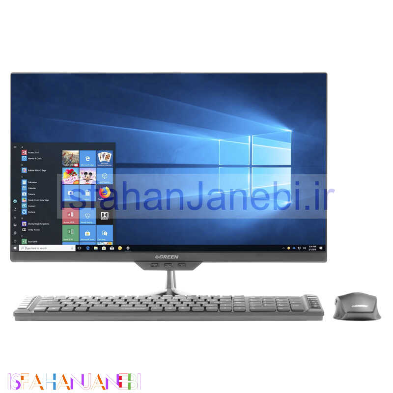 اصفهان جانبی-آل این وان Green GX24 Core i5 8GB 512GB SSD Intel 23.8" FHD