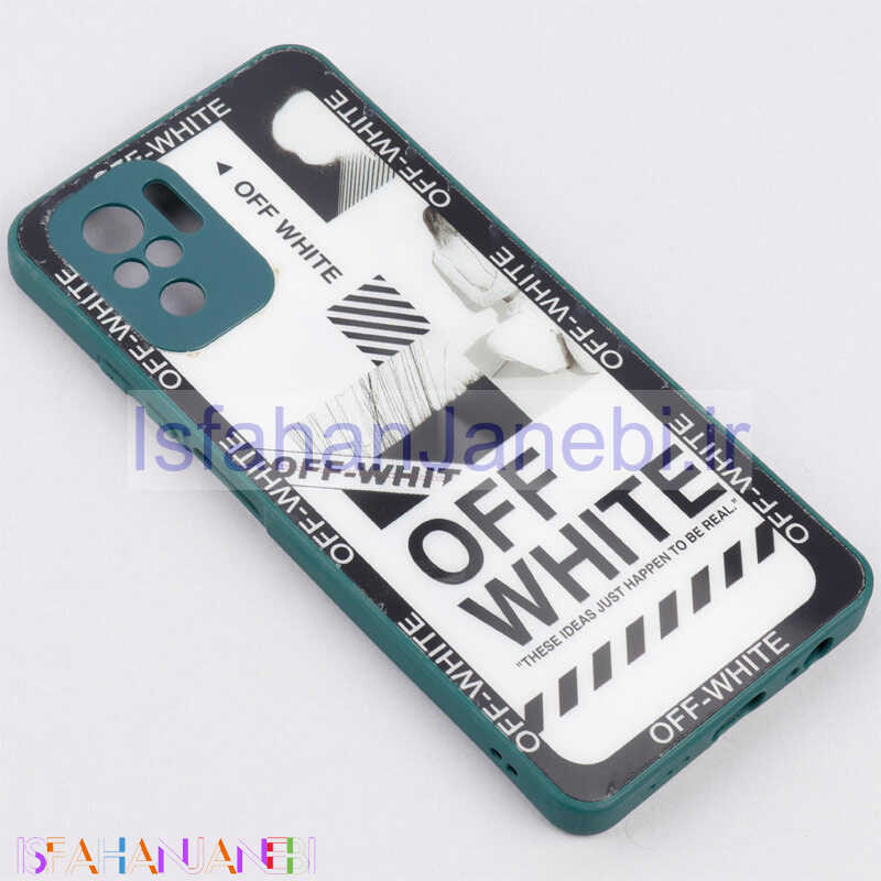 اصفهان جانبی-قاب محافظ لنزدار لیزری طرحدار Xiaomi Redmi Note 10 4G / 10s