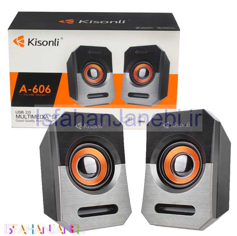 اصفهان جانبی-اسپیکر دو تکه لپ تاپی Kisonli A-606