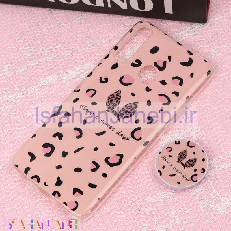 اصفهان جانبی-قاب سوپر IMD دور شفاف پاپ سوکت دار Samsung A20s خرگوش