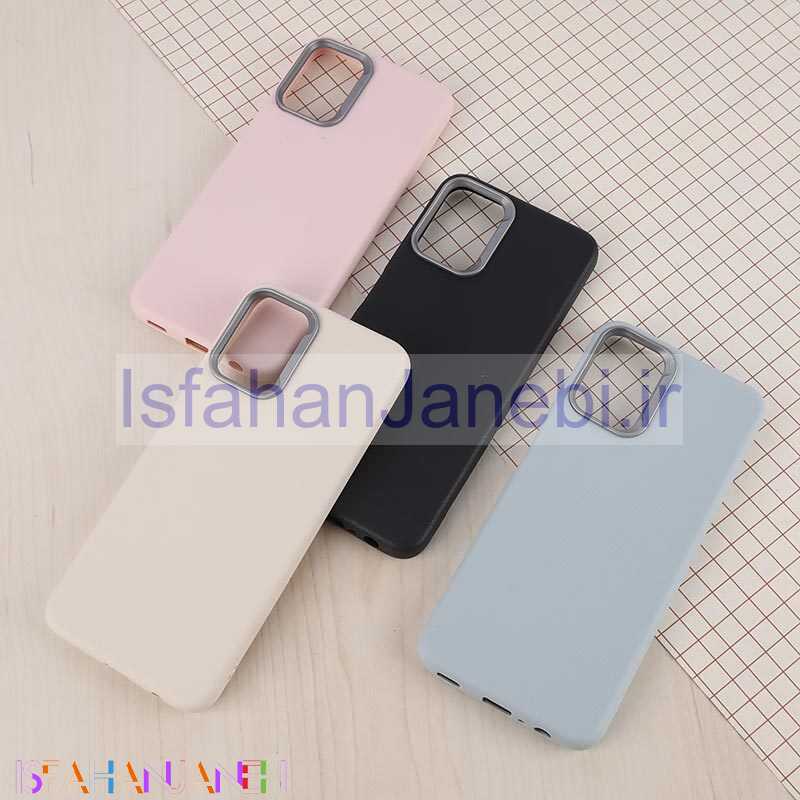 اصفهان جانبی-قاب چرمی ژله ای Leather سامسونگ Galaxy A02s / M02s / A03s