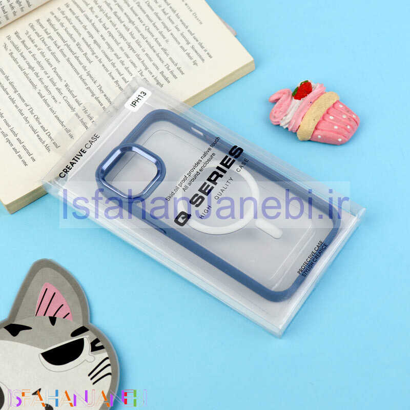 اصفهان جانبی-قاب شفاف My Case Unic مگ سیف iPhone 13