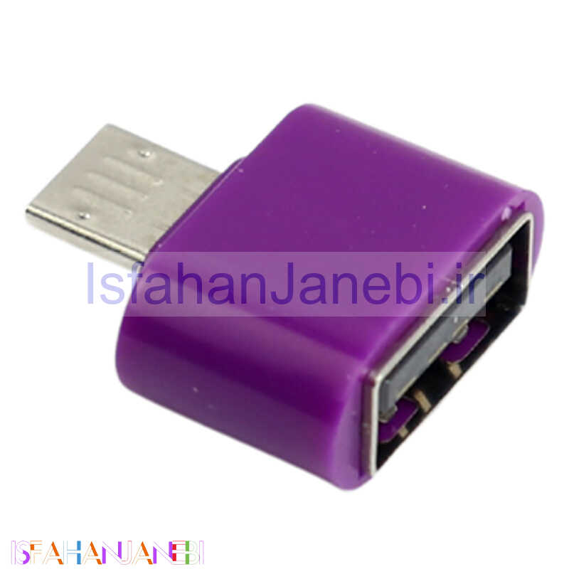 اصفهان جانبی-تبدیل OTG USB To MicroUSB سایز مینی