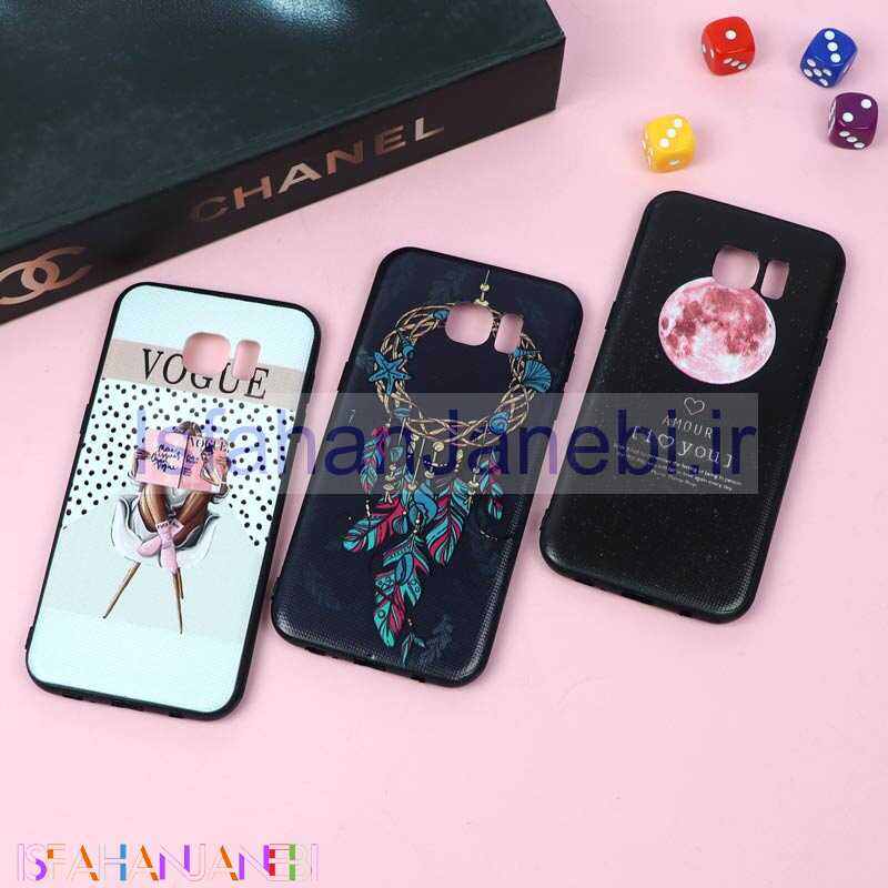 اصفهان جانبی-قاب فانتزی برجسته دخترانه سامسونگ S7 Edge سری 7
