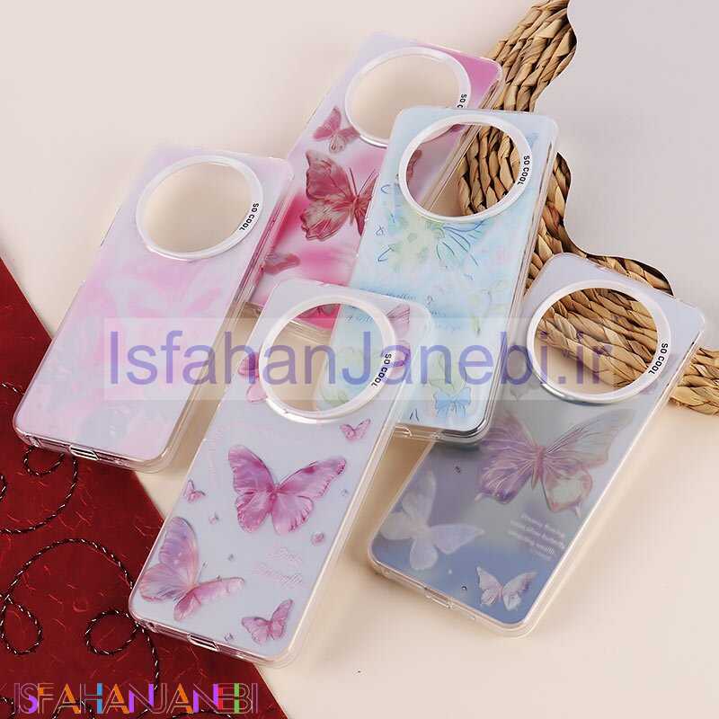 اصفهان جانبی-قاب So Cool شیائومی Redmi A3 / A3X طرح پروانه