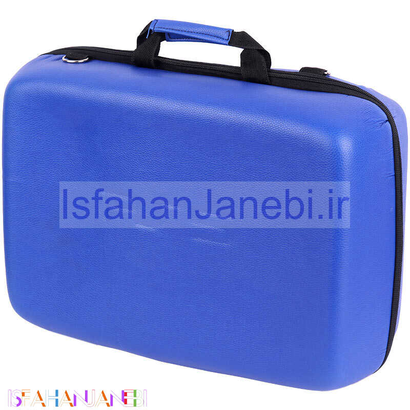 اصفهان جانبی-کیف کنسول بازی PS5 چرمی آبی کاربنی