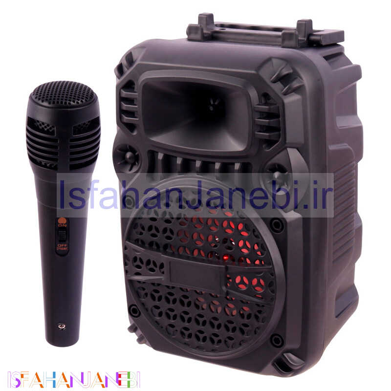 اصفهان جانبی-اسپیکر بلوتوثی رم و فلش خور YD-1205 + میکروفون