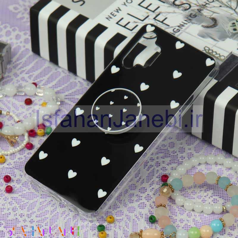 اصفهان جانبی-قاب سوپر IMD دور شفاف پاپ سوکت دار Samsung A32 قلبی