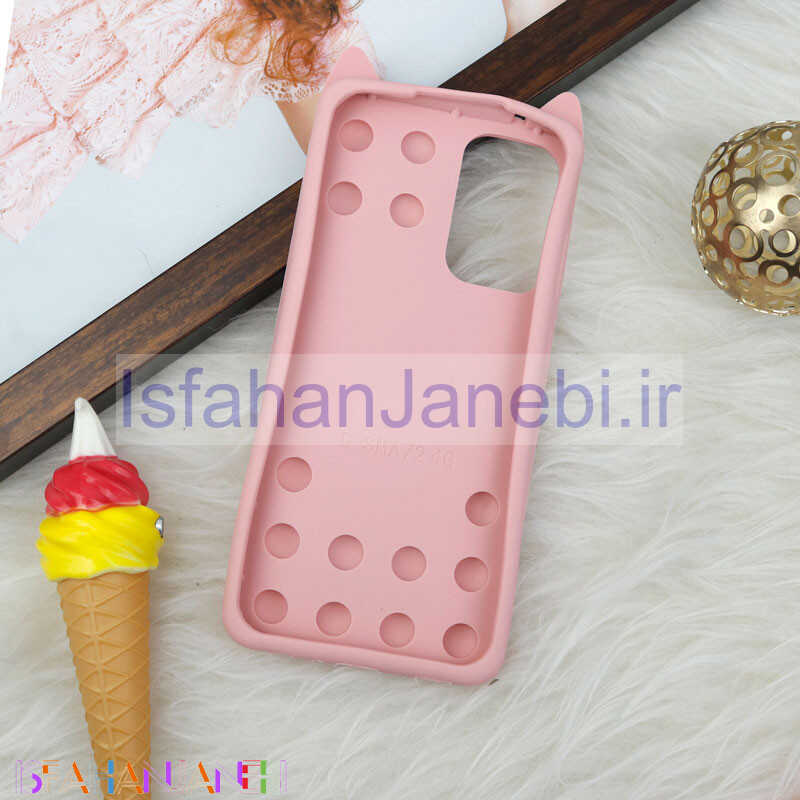 اصفهان جانبی-قاب اورجینال سیلیکونی آکواریومی Lucky Cat پاپیتی Samsung Galaxy A72