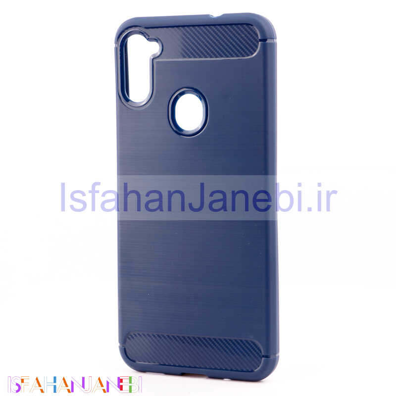 اصفهان جانبی-قاب Fiber Carbon ژله ای Samsung Galaxy A11