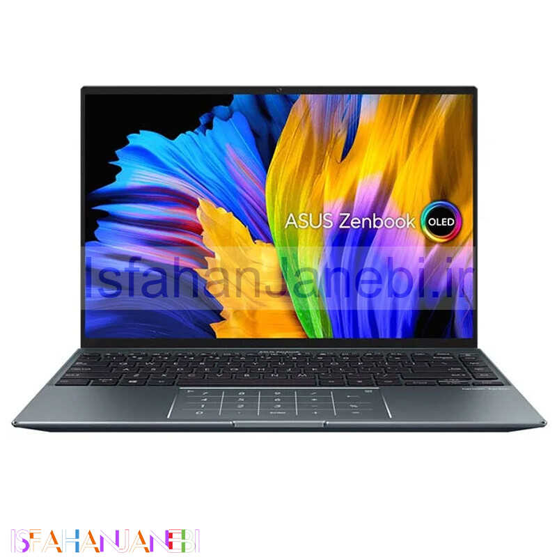 اصفهان جانبی-لپ تاپ Asus ZenBook 14X UX5401EA Core i7 (1165G7) 16GB 512GB SSD Intel 14" 2.8K