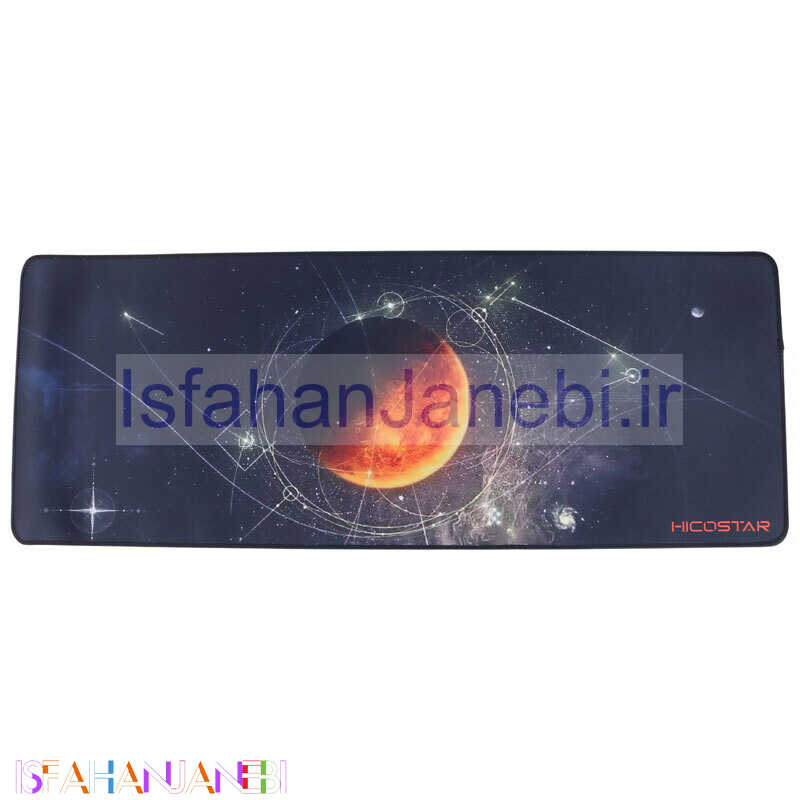 اصفهان جانبی-موس پد گیمینگ طرح دار هایکو استار HS-MP755 سایز 30*80 سانتی متر