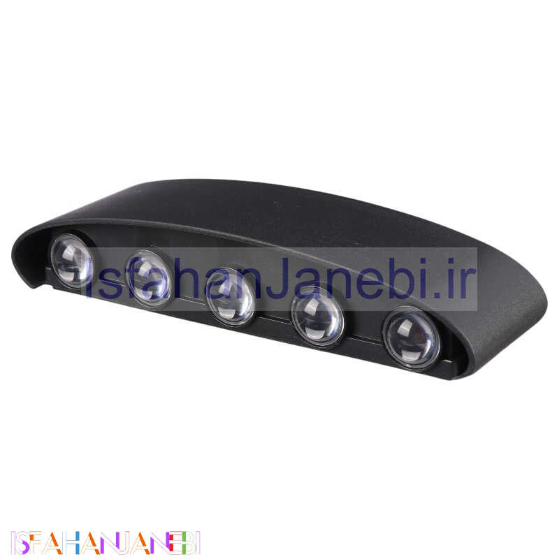 اصفهان جانبی-چراغ دیواری دکوراتیو دو طرفه Ziba Noor 10W