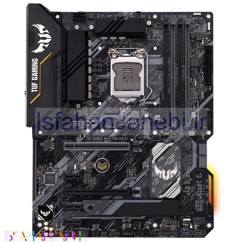 اصفهان جانبی-مادربرد ایسوس TUF H470 PRO Wi-Fi DDR4