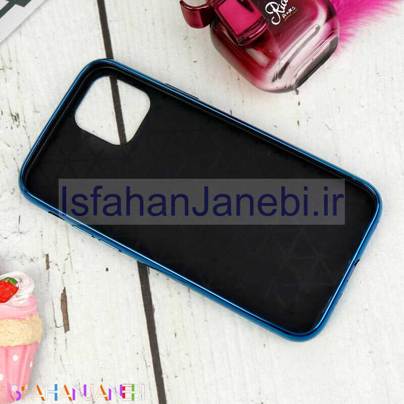 اصفهان جانبی-قاب ژله ای الماسی iPhone 11 Pro آبی