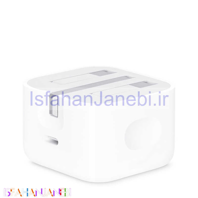 اصفهان جانبی-کلگی فست شارژ اصلی iPhone MUVT3B/A 3A 20W Type-C