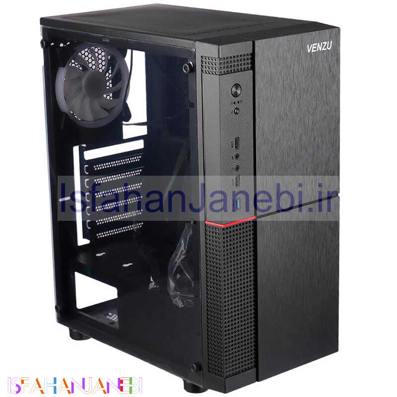 اصفهان جانبی-کیس کامپیوتر ونزو Venzu K02