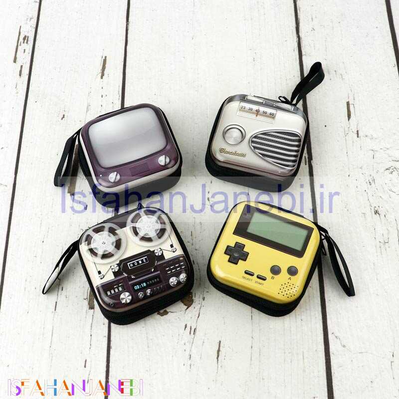 اصفهان جانبی-کیف هندزفری فلزی فانتزی مربعی