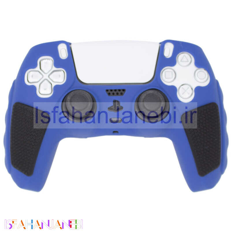 اصفهان جانبی-روکش دسته بازی PS5 استوپ دار زمینه آبی