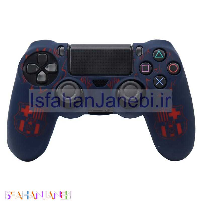 اصفهان جانبی-روکش دسته بازی PS4 طرح Barcelona سورمه ای