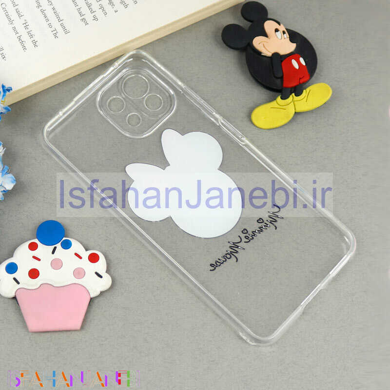 اصفهان جانبی-قاب ژله ای شفاف طرحدار مینی موس Xiaomi Mi 11 Lite