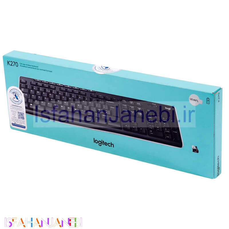 اصفهان جانبی-کیبورد بی سیم لاجیتک K270
