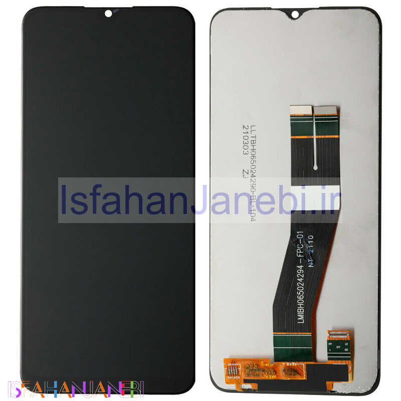 اصفهان جانبی-تاچ و ال سی دی اورجینال Samsung Galaxy A02s / A03s سرویس پک