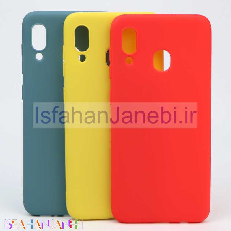 اصفهان جانبی-قاب رنگی ژله ای Samsung A20/A30