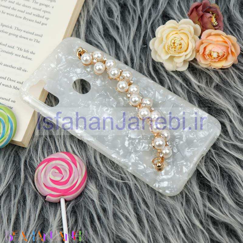 اصفهان جانبی-قاب ماربل هولدر دستی مرواریدی Samsung Galaxy A11