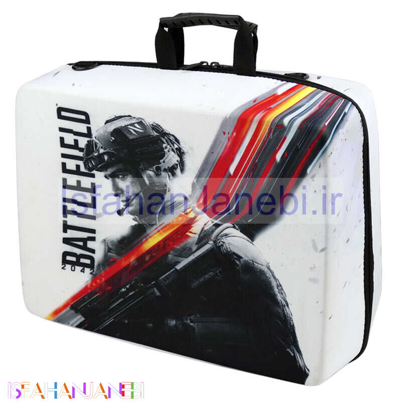 اصفهان جانبی-کیف کنسول بازی PS5 طرح Battlefield 2042