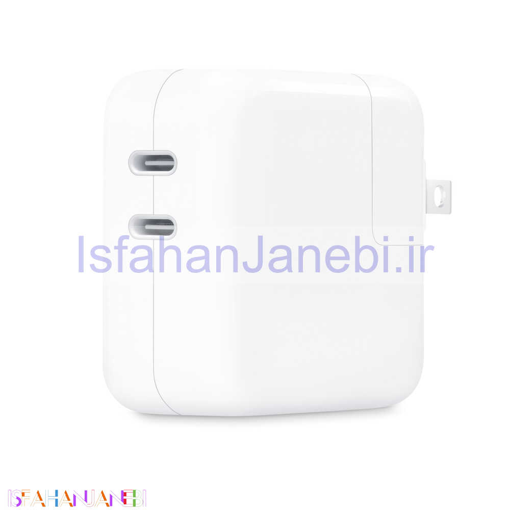 اصفهان جانبی-کلگی فست شارژ iPhone MHJ83LL/A A2305 2Port 3A 35W Type-C