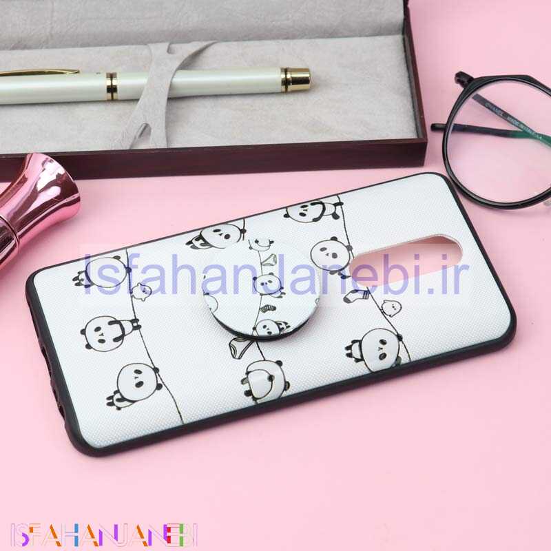 اصفهان جانبی-قاب فانتزی برجسته + پاپ سوکت کد12 شیائومی Redmi 8