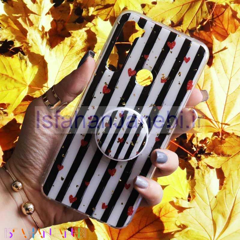 اصفهان جانبی-قاب رنگین کمانی پاپ سوکت دار خرچنگی کد2 شیائومی Redmi Note 8