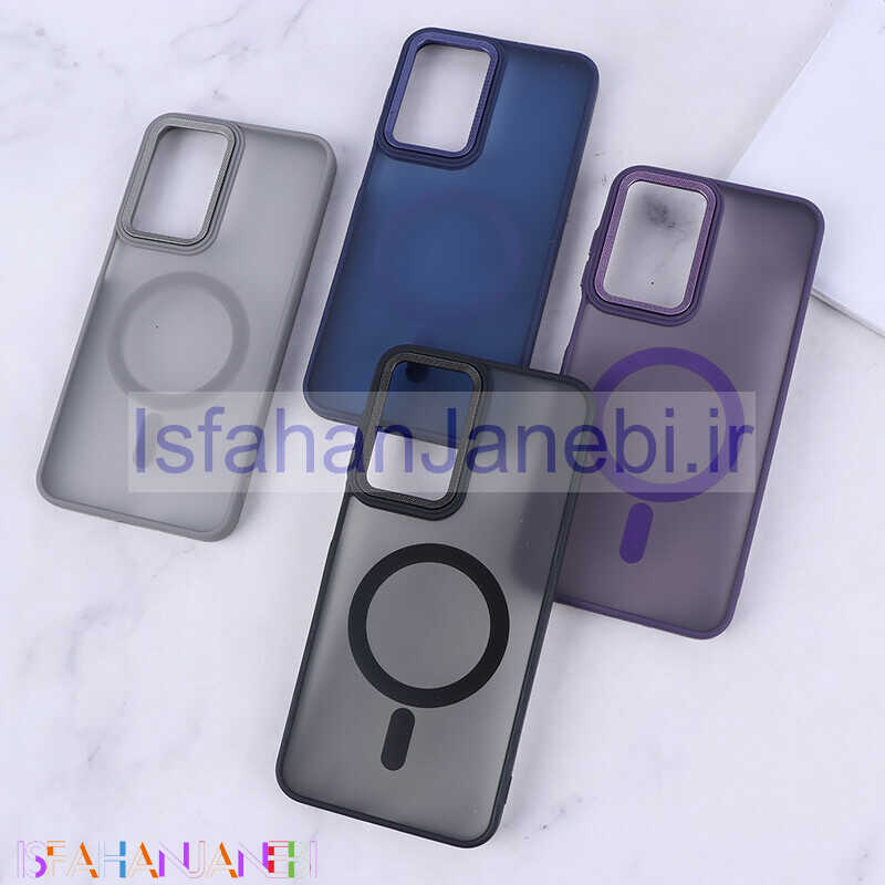 اصفهان جانبی-قاب PC مگ سیف سامسونگ Galaxy A26 پشت مات محافظ لنز متال